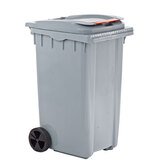 Conteneur 120 litres gris PE-HD
