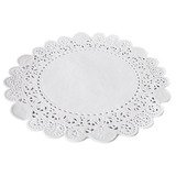 Rond Blanc Dentelle pâtisserie ø19cm - Paquet de 250  