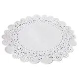 Rond Blanc Dentelle pâtisserie ø19cm - Paquet de 250  