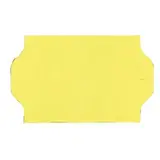Étiquette jaune fluo 32 x 19 mm adhésive pour étiqueteuse - 8 rouleaux de 1000