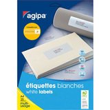 Étiquettes adhésives permanentes pour timbres