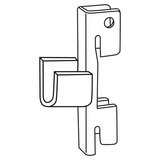 Support tube  - Accessoires muraux