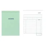 Bloc d'avoirs Elve Manifold 100 x 155 mm 50 pages autocopiantes 2 exemplaires