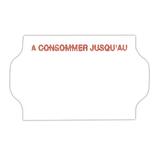Étiquettes adhésives standard À CONSOMMER JUSQU'AU  - Étiquettes pour étiqueteuses