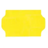Étiquette jaune 32 x 19 mm adhésive pour étiqueteuse - 8 rouleaux de 1000