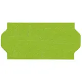 Étiquette verte 26 x 12 mm adhésive pour étiqueteuse - 10 rouleaux de 1500