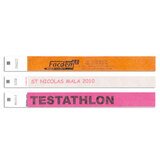 Frais de marquage pour bracelets TYVEK indéchirable