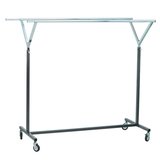 Portant double barre Y - largeur et hauteur réglables - L 140/195 x H 140/200 cm