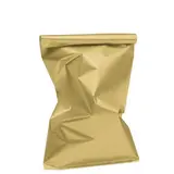 Pochette cadeau métallisée or 20 x 35 cm - Sachet cadeau or - Lot de 50