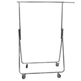 Portant pliant - L 100 + 2 rallonges 27 cm - H 164 cm