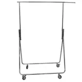 Portant vêment pliable - L 100 + 2 rallonges 27 cm - H 164 cm