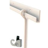 Cimaise alu + 2 tiges alu + 2 crochets X