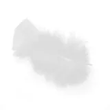 Plume blanche artificielle L 10 cm - Plumes décoratives - Sachet de 30g