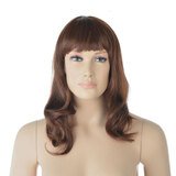 Perruque femme cheveux longs avec frange - Perruques pour mannequins