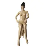 Mannequin femme assise sans perruque