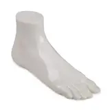 Mannequin pied enfant fibre de verre - Présentoir chaussettes et chaussures - Blanc