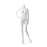 Mannequin femme, sans tête, main droite sur la hanche