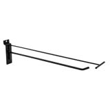 Tiges simples noir sablé - L 30 cm - avec tige pour porte-étiquette