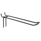 Tiges doubles noir sablé - L 20 cm - pour fonds perforés
