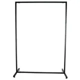 Portant vêtements métal noir Square 25 – L105xP45xH150cm