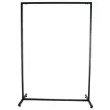 Portant vêtements métal noir Square 25 – L105xP45xH150cm