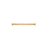 Barre de charge - Or - L 60 cm - section tube 30 x15 mm