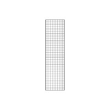 Grille d’exposition métal - Grille double cadre - noir - 150 × 40 cm - Paquet de 2 - Grilles simples