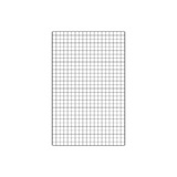 Grille d’exposition métal - Grille double cadre - noir - 150 × 95 cm - Paquet de 2 - Grilles simples