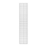 Grille d’exposition métal - Grille double cadre - noir - 200 × 40 cm - Paquet de 2 - Mobilier Magasin