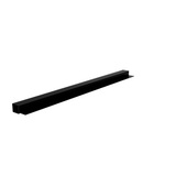 Entretoise Square noir sablé L 57,8 cm - Paquet de 4