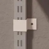 Fixation murale de sécurité pour ligne Square blanc sablé