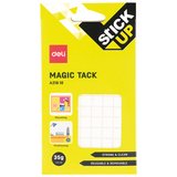 Pastilles de pate fixante 1x1cm s/feuille 10x6cm nr