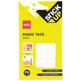 Pastilles de pate fixante 1x1cm s/feuille 10x6cm nr