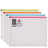 Pochettes à zip format A4