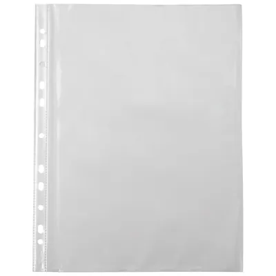 Chemises De Rapport Transparentes Avec Barre Coulissante - Lot De 10 Pour Classeurs A4 - Capacité 135 Feuilles
