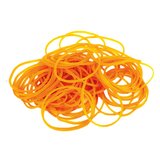 Bracelet élastique caoutchouc blonds fins 70 x 1,8 mm 50g