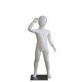 Mannequin enfant laqué 4/5 ans bras droit levé