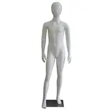 Mannequin enfant laqué 10 ans jambe droite en avant