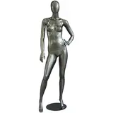 Mannequin femme, finition laquée, main gauche sur la hanche