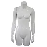 Buste femme avec bras, finition laquée