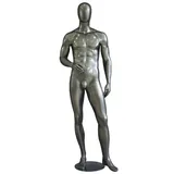 Mannequin homme, finition laquée