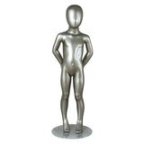 Mannequin enfant laqué 4/5 ans mains dans le dos