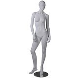 Mannequin femme, tête et cheveux sculptés