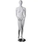 Mannequin femme, tête et cheveux sculptés