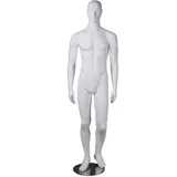 Mannequin homme, tête et cheveux sculptés