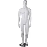 Mannequin homme, tête et cheveux sculptés