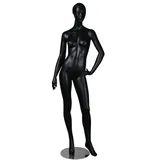 Mannequin femme, tête et cheveux sculptés