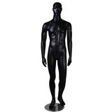 Mannequin homme, tête et cheveux sculptés