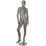 Mannequin femme, tête et cheveux sculptés