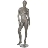 Mannequin femme, tête et cheveux sculptés